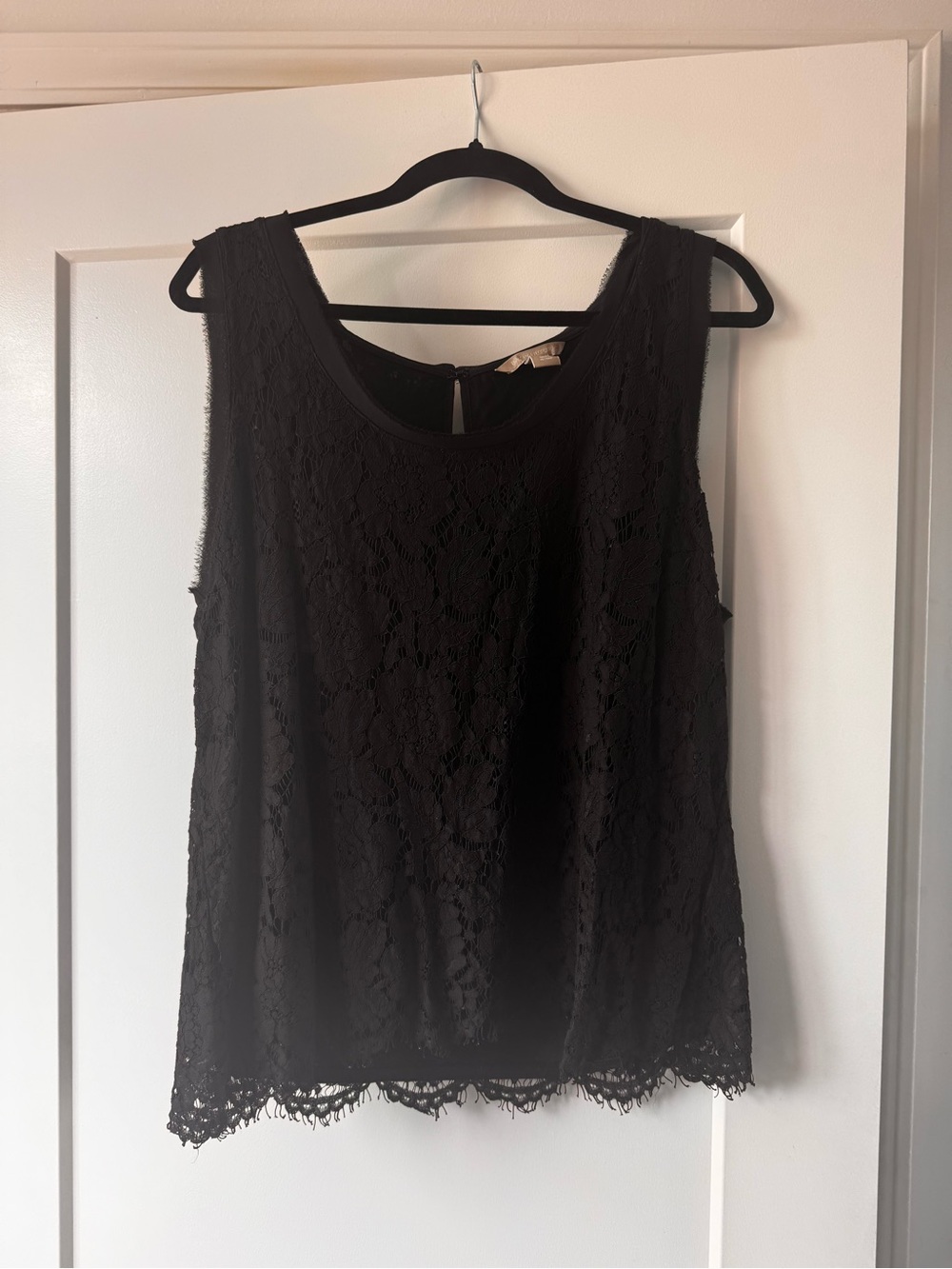 Banana Republic Black Lace Camisole Tank Vintage 2000s